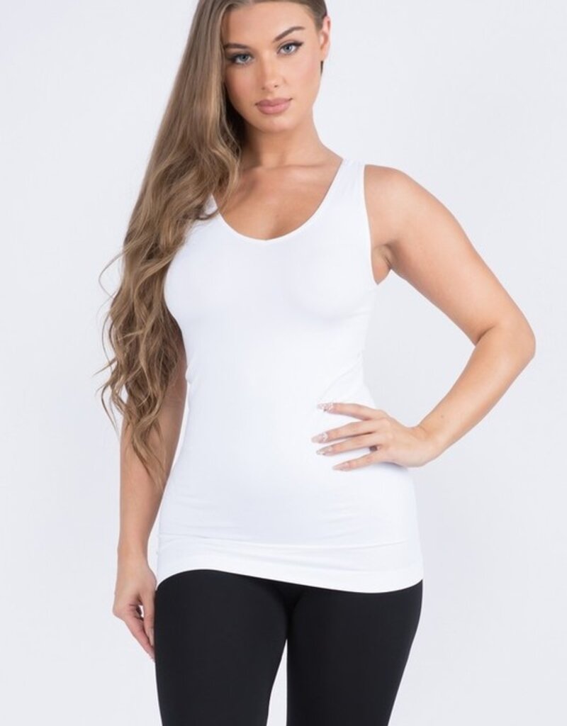 Reversible V or U Neckline Seamless Tank
