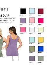 Reversible V or U Neckline Seamless Tank