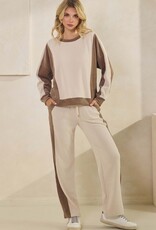 Women's Relaxed Colorblock Corduroy Set