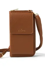 Kedzie Eclipse Smartphone Crossbody - Chestnut