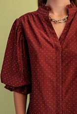 Ritzy Rhinestone Embellished Top