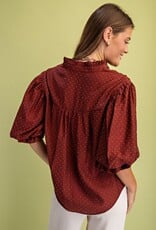 Ritzy Rhinestone Embellished Top