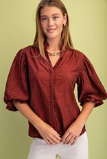 Ritzy Rhinestone Embellished Top