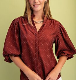 Ritzy Rhinestone Embellished Top