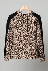 Animal Print Silky Hoodie