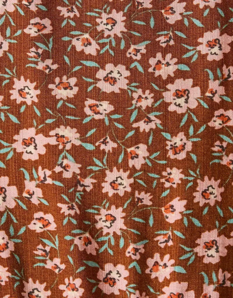 Ditsy Tie Waist Dress
