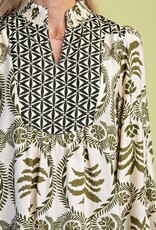 Across The Border Printed Dress