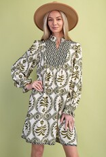 Across The Border Printed Dress