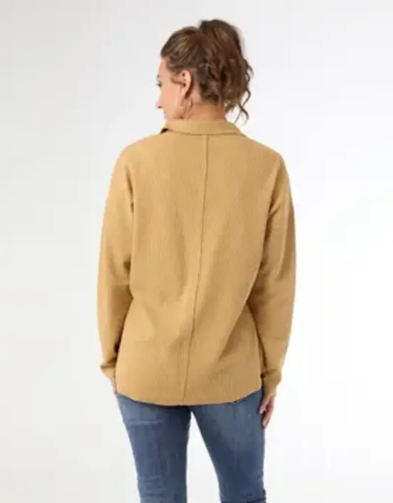 Michela Long Sleeve V-Neck Top