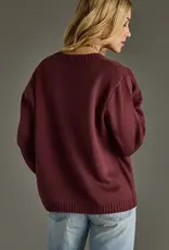 Wine Weather Sweater