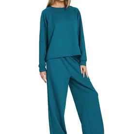 Scuba Crewneck Pullover & Pants 2 Piece Set
