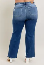 Judy Blue High Waisted 90's Straight Leg- Curvy