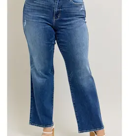 Judy Blue High Waisted 90's Straight Leg- Curvy