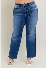 Judy Blue High Waisted 90's Straight Leg- Curvy