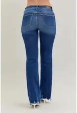 Judy Blue Distressed Hem Bootcut Jean