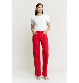 High Rise Straight Leg with Loose Fit