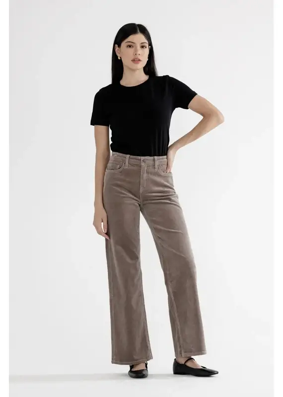 High Rise Wide Leg Jean