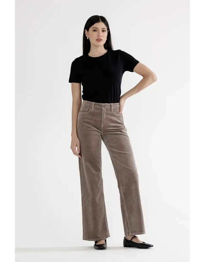 High Rise Wide Leg Jean
