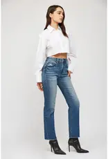 Super High Rise Straight Leg Jean