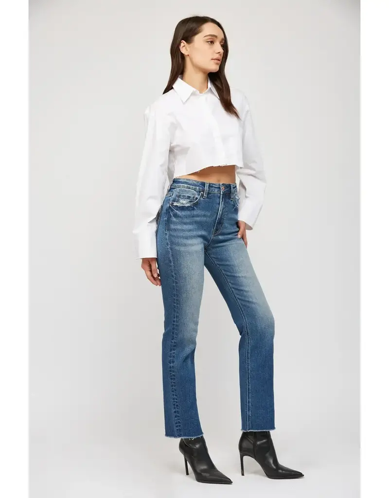 Super High Rise Straight Leg Jean