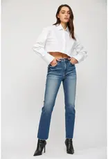 Super High Rise Straight Leg Jean