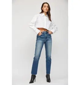 Super High Rise Straight Leg Jean