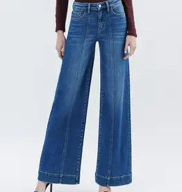 High Rise Trouser Hem Extreme Wide Leg