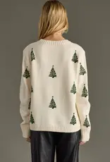 Ivory Tree Sweater