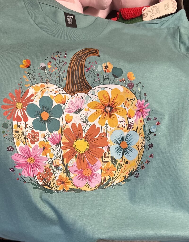 Flower Pumkin Graphic Tee