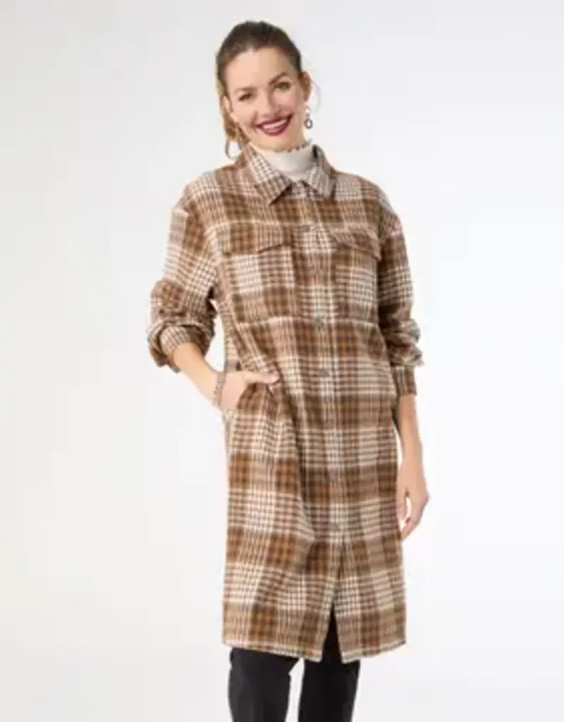 Edith Plaid Shacket
