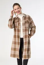 Edith Plaid Shacket