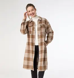 Edith Plaid Shacket
