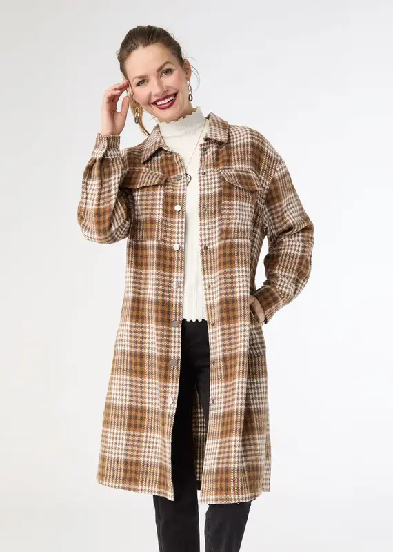 Edith Plaid Shacket
