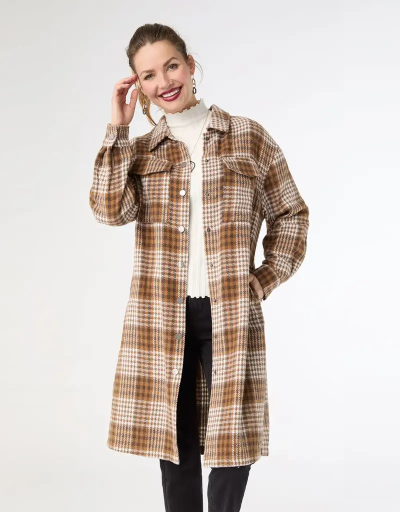 Edith Plaid Shacket