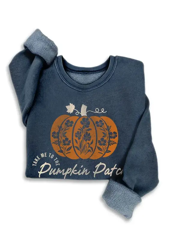 Pumpkin Patch Mineral Graphic Sweatshirt
