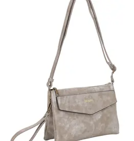 Lexi 3318 Cross Body with Wristlet - Stone