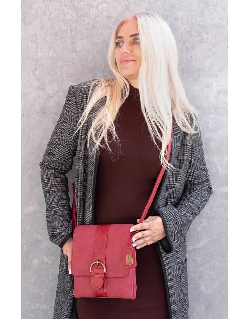 Julia 3325 Cross Body - Burgundy