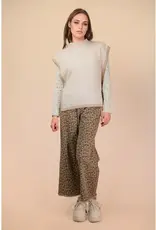 Knit Vest With Tie Side Detail