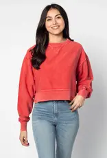 Chicka-d Corded Boxy Pullover