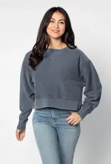 Chicka-d Corded Boxy Pullover