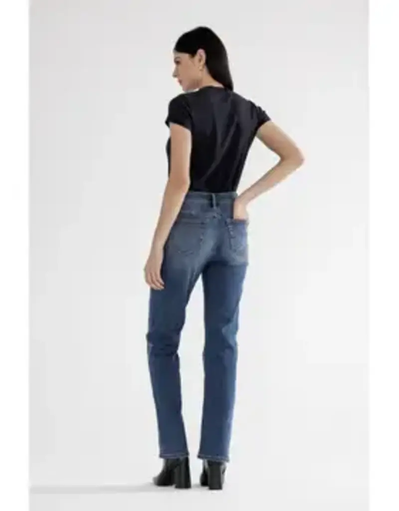 High Rise Straight Leg Jean