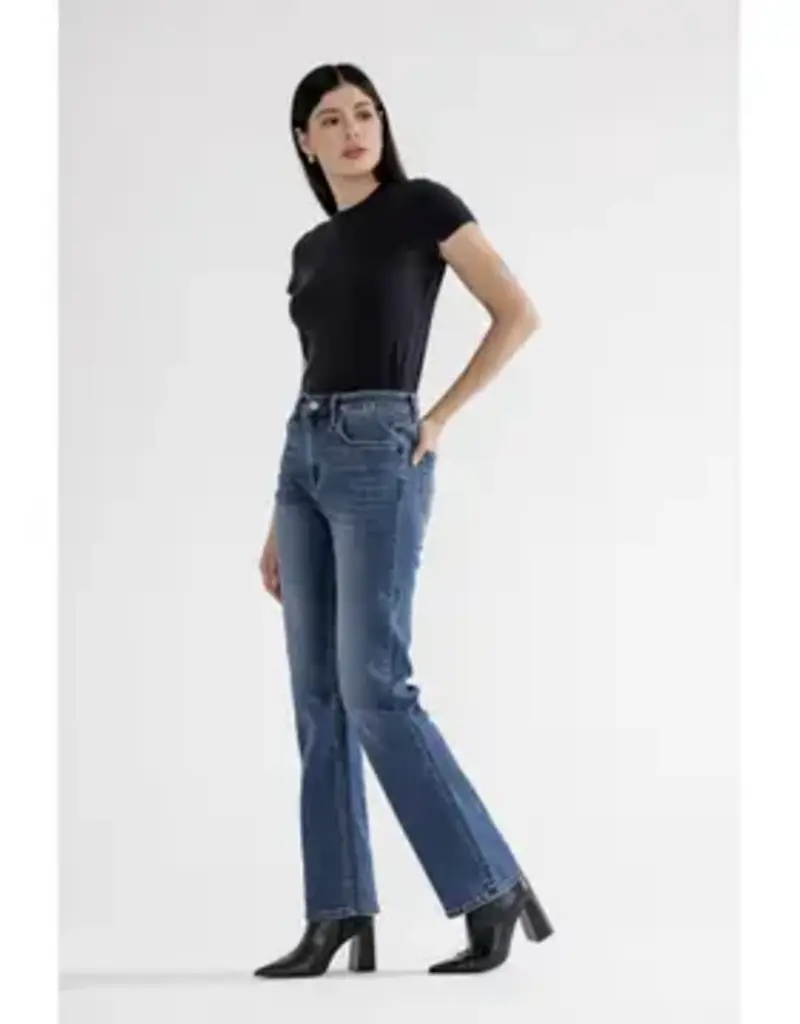 High Rise Straight Leg Jean