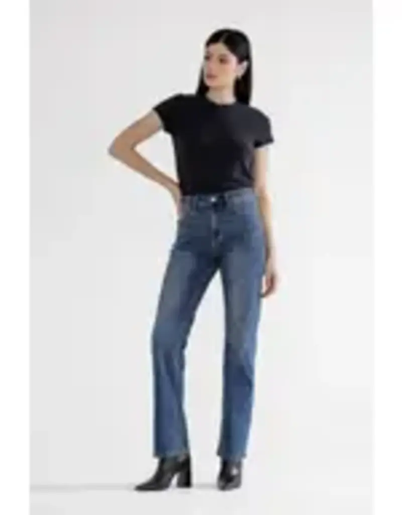 High Rise Straight Leg Jean