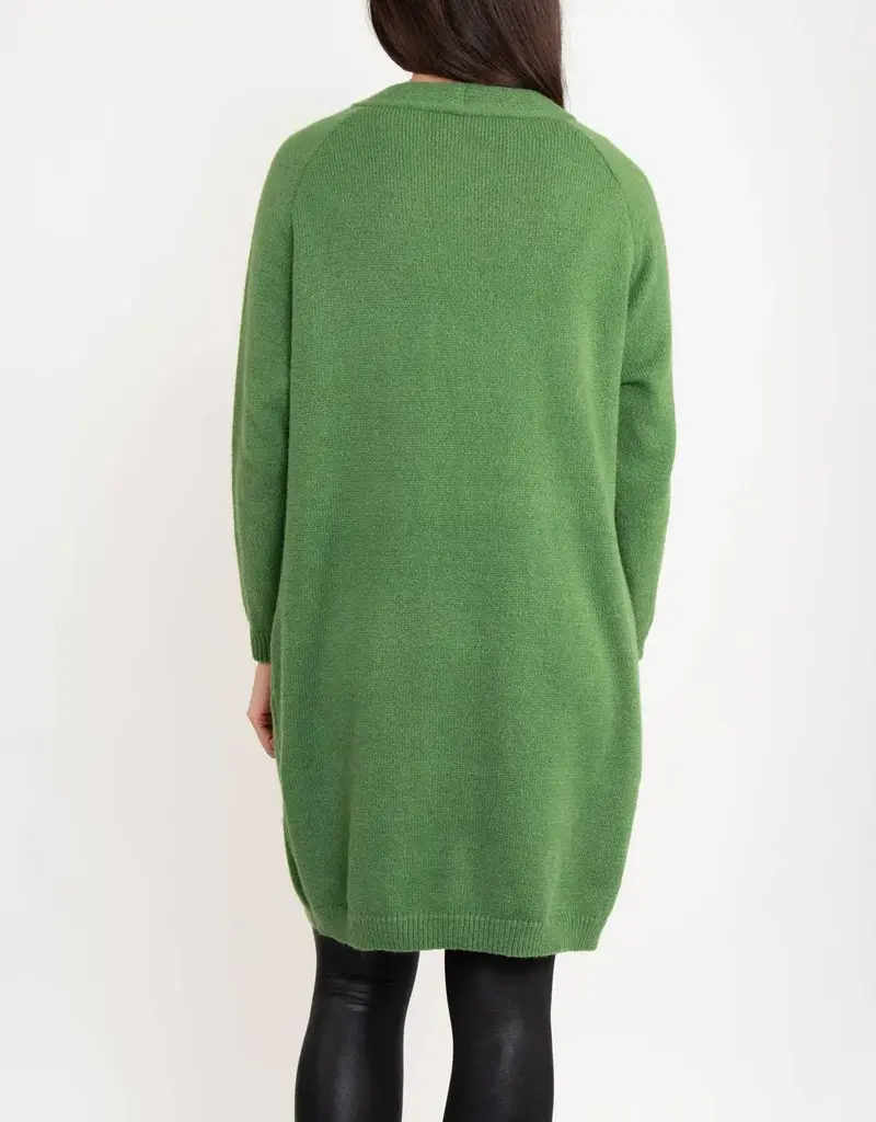 Madison Brushed Knit Long Sleeve Cardigan