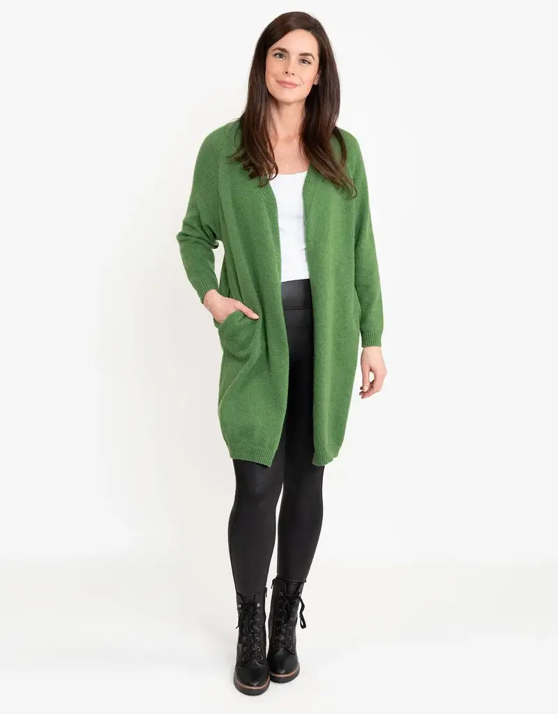 Madison Brushed Knit Long Sleeve Cardigan