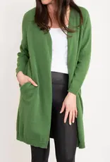Madison Brushed Knit Long Sleeve Cardigan