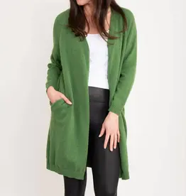 Madison Brushed Knit Long Sleeve Cardigan