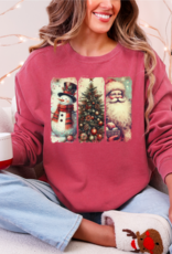 Vintage Washed Christmas Sweatshirt
