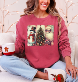 Vintage Washed Christmas Sweatshirt