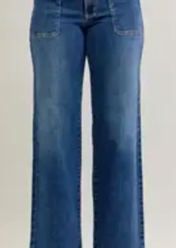 Judy Blue 90's Straight Front Patch Double Pkt